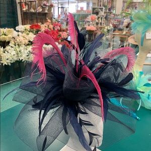 Dress and Fascinator